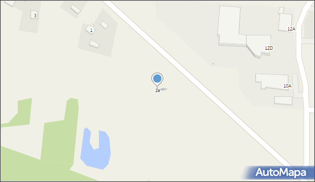 Józefów-Pociecha, Józefów-Pociecha, 1a, mapa Józefów-Pociecha