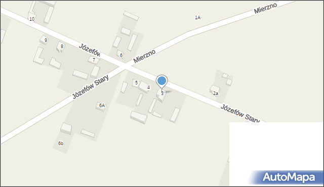 Józefów Stary, Józefów Stary, 3, mapa Józefów Stary