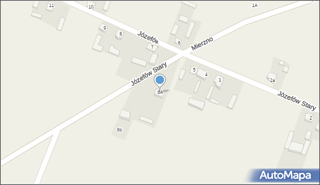 Józefów Stary, Józefów Stary, 6A, mapa Józefów Stary