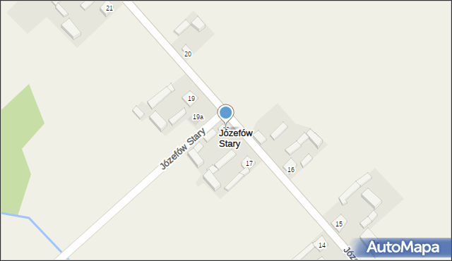 Józefów Stary, Józefów Stary, 18, mapa Józefów Stary