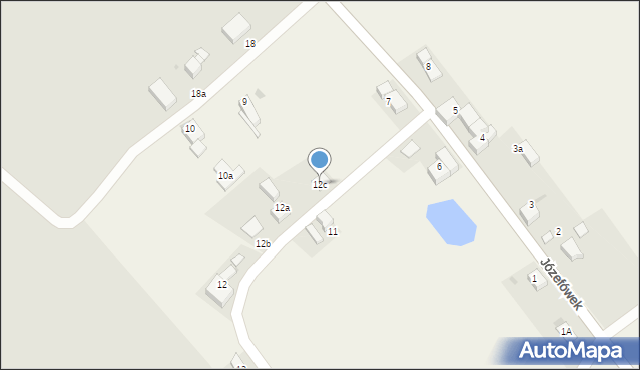 Józefówek, Józefówek, 12c, mapa Józefówek