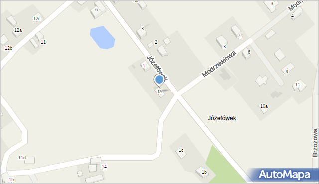 Józefówek, Józefówek, 1A, mapa Józefówek