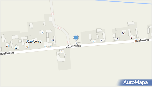 Józefowice, Józefowice, 5, mapa Józefowice