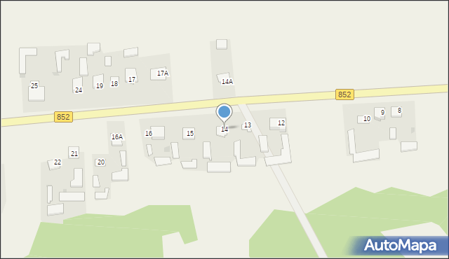 Józefówka, Józefówka, 14, mapa Józefówka