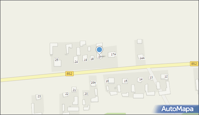 Józefówka, Józefówka, 17, mapa Józefówka