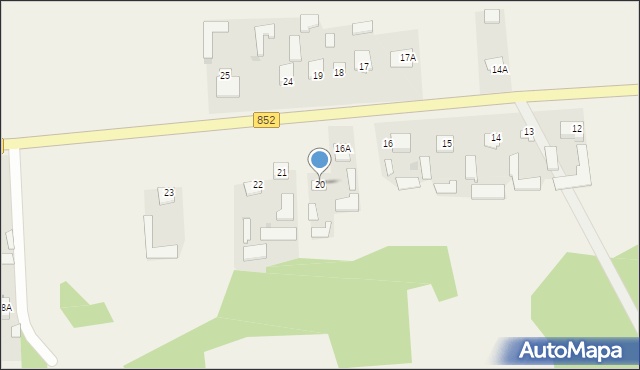 Józefówka, Józefówka, 20, mapa Józefówka