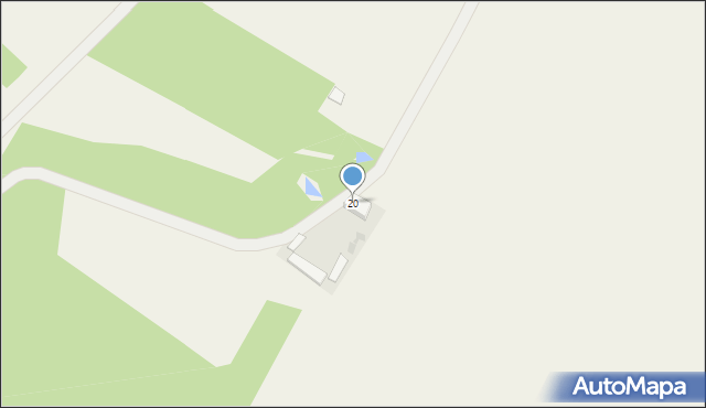 Józefowo, Józefowo, 20, mapa Józefowo