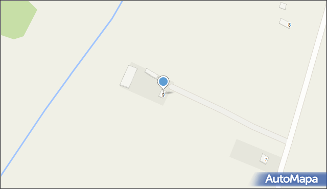 Józefowo, Józefowo, 9, mapa Józefowo