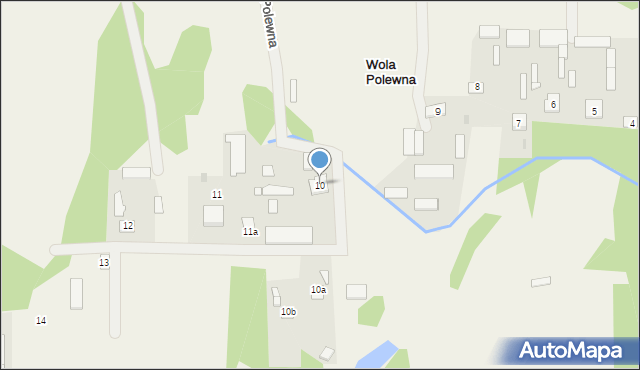 Józefowo, Józefowo, 10, mapa Józefowo