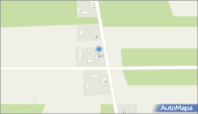 Józefowo, Józefowo, 25, mapa Józefowo