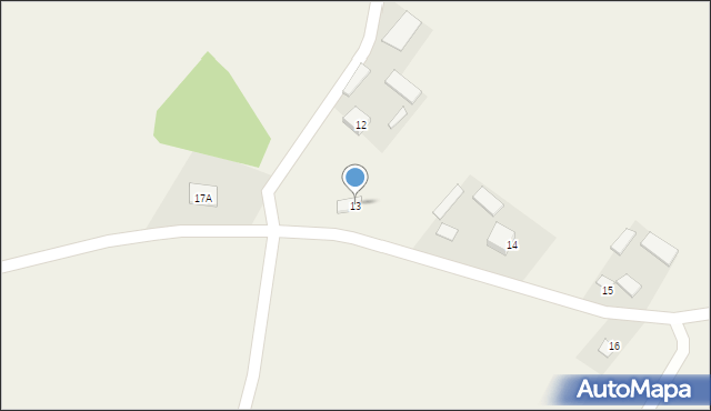 Józefowo, Józefowo, 13, mapa Józefowo