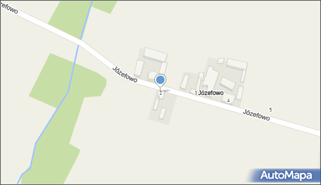 Józefowo, Józefowo, 2, mapa Józefowo