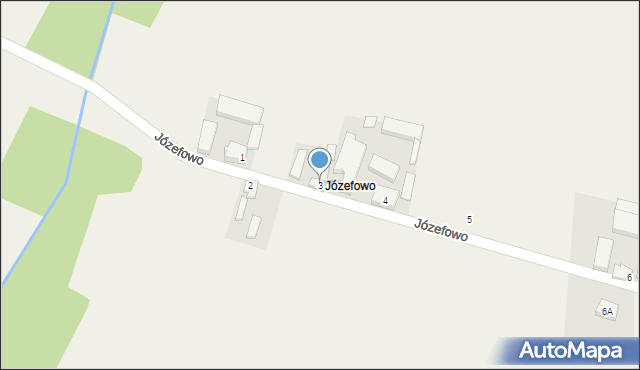 Józefowo, Józefowo, 3, mapa Józefowo