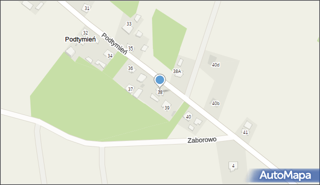 Józefowo, Józefowo, 38, mapa Józefowo