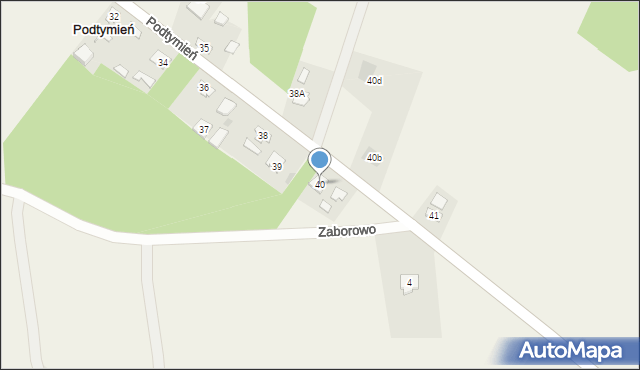 Józefowo, Józefowo, 40, mapa Józefowo