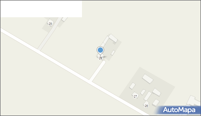 Józin, Józin, 28, mapa Józin