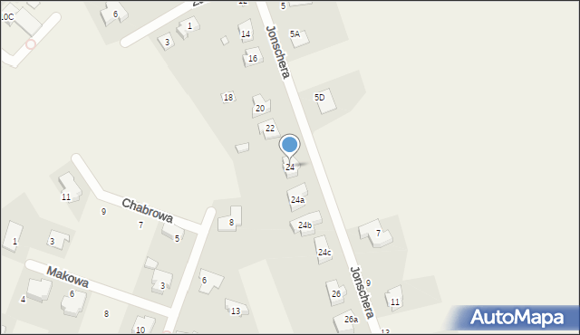 Kicin, Jonschera, 24, mapa Kicin