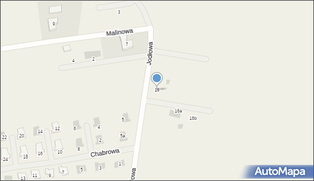 Konarzew, Jodłowa, 18, mapa Konarzew