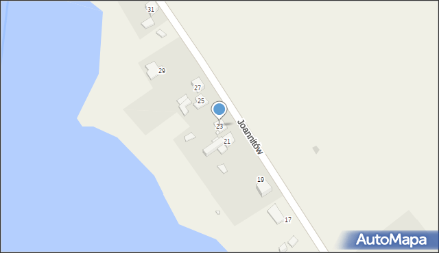 Korytowo, Joannitów, 23, mapa Korytowo