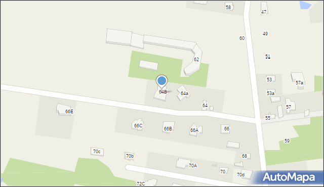 Kozerki, Jowisza, 64C, mapa Kozerki