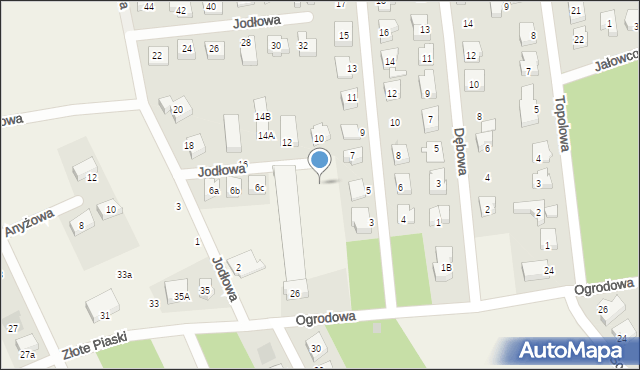 Mosty, Jodłowa, 8, mapa Mosty