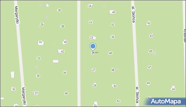 Osiedle Wilga, Jodłowa, 25, mapa Osiedle Wilga