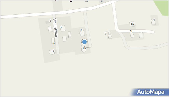 Ostroszowice, Jodłownicka, 9a, mapa Ostroszowice