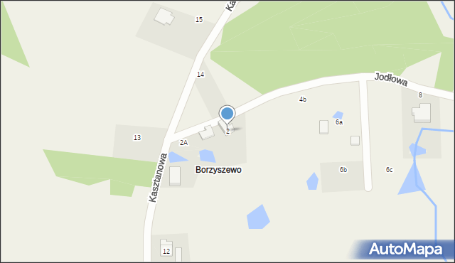 Pomlewo, Jodłowa, 2, mapa Pomlewo
