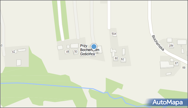Poręba Spytkowska, Jodłowa, 52, mapa Poręba Spytkowska