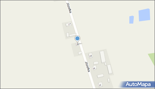 Raszelki, Józefka, 16, mapa Raszelki