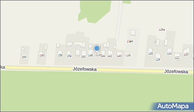 Rogóźno, Józefowska, 146, mapa Rogóźno