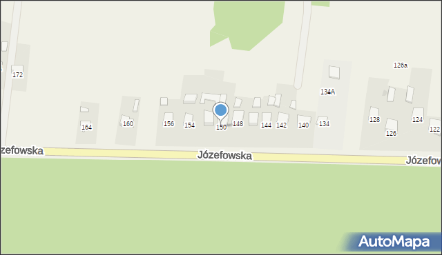 Rogóźno, Józefowska, 150, mapa Rogóźno