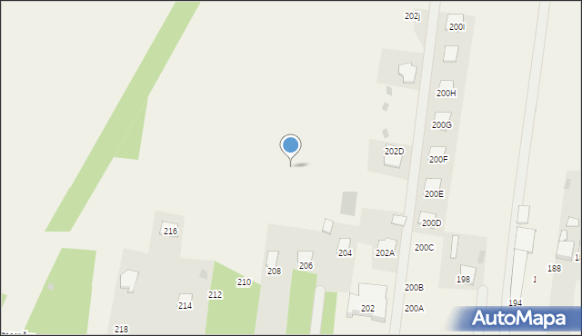 Rogóźno, Józefowska, 208c, mapa Rogóźno