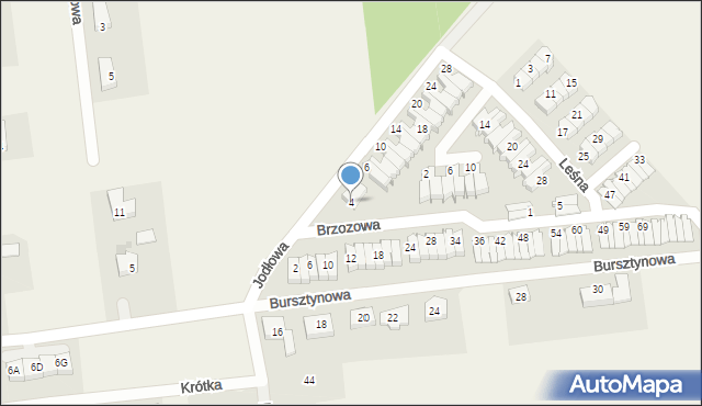 Rokitnica, Jodłowa, 4, mapa Rokitnica