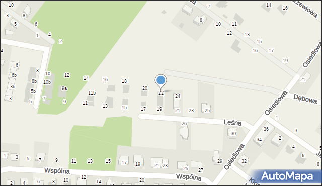 Rudna Mała, Jodłowa, 22, mapa Rudna Mała