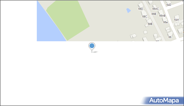 Rybnik, Jodłowa, 84A, mapa Rybnika