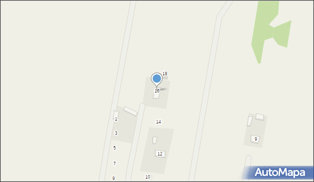 Rykoszyn, Jodłowa, 16, mapa Rykoszyn
