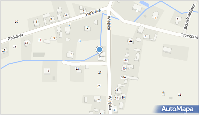 Santocko, Jodłowa, 2, mapa Santocko