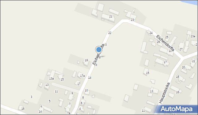 Staniszcze Małe, Józefa von Eichendorffa, 18, mapa Staniszcze Małe