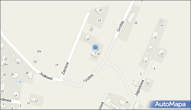 Świerczyniec, Jodłowa, 23A, mapa Świerczyniec