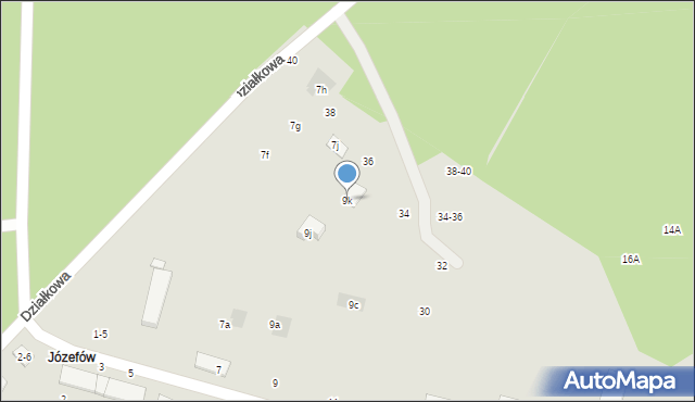 Tomaszów Mazowiecki, Józefowska, 9k, mapa Tomaszów Mazowiecki