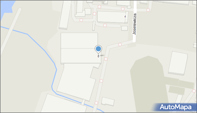 Węgrów, Joselewicza Berka, płk., 6, mapa Węgrów