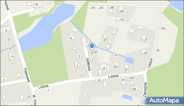 Wilczyn, Jodłowa, 6, mapa Wilczyn