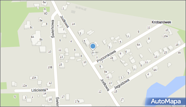 Zduńska Wola, Jodłowa, 7, mapa Zduńska Wola