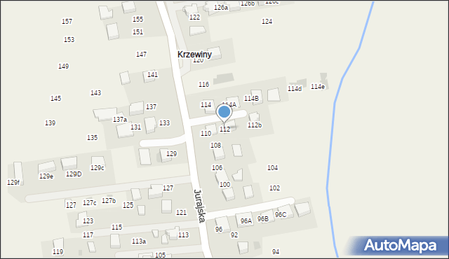 Bolechowice, Jurajska, 112, mapa Bolechowice