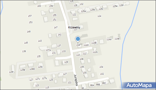 Bolechowice, Jurajska, 114, mapa Bolechowice