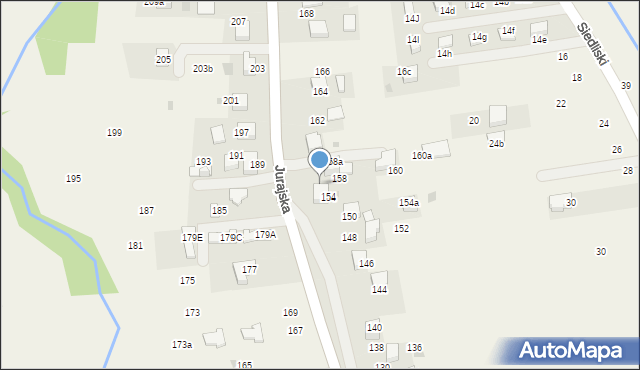 Bolechowice, Jurajska, 156, mapa Bolechowice