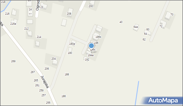 Bolechowice, Jurajska, 194b, mapa Bolechowice