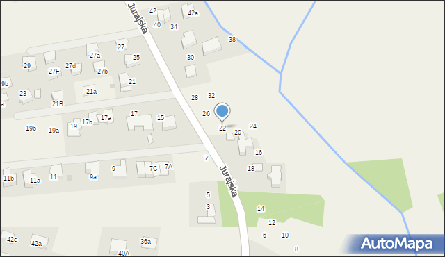 Bolechowice, Jurajska, 22, mapa Bolechowice