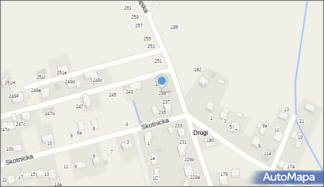 Bolechowice, Jurajska, 239, mapa Bolechowice